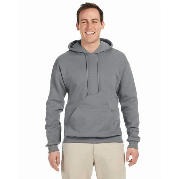 Jerzees - Adult NuBlend® Fleece Pullover Hooded Sweatshirt - 996 - ROCK - 4XL