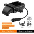 thumbnail image 2 of XVX 3 in 1 Portable Car Heater,12v 150w Car Heater, Quiet 360 Rotation Car Heater Cigarette Lighter Windshield Defrosters for Windshield Cleaning, 2 of 5