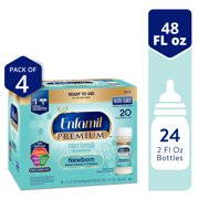 Enfamil NeuroPro EnfaCare Premature Liquid Baby Formula with Iron, For Catch-Up Growth, 2 Fl Oz Bottle, 24 Count