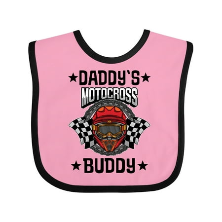 

Inktastic Daddys Motocross Buddy BMX Gift Baby Boy or Baby Girl Bib