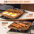 thumbnail image 2 of Sartén y plancha Gotham Steel reversibles de 29 cm sin PFOA, 2 of 6