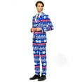 thumbnail image 1 of Men's OppoSuits Ugly Christmas Sweater Costume Suit, 1 of 5