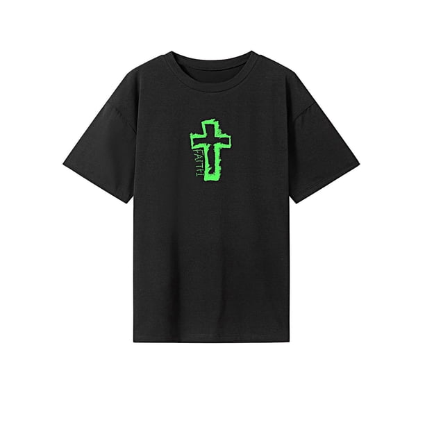 Camiseta de mujer de verano clásica de ajuste regular Activewear cuello redondo para viaje trabajo SG