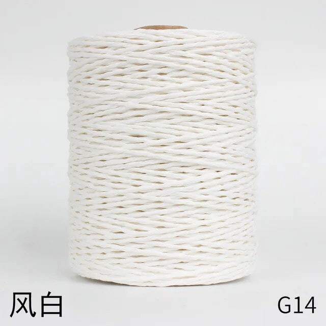 EASTIN Raffia Yarn for Knitting and Crocheting Hat Handbags Flower Gift Wrap Packing Cords DIY Handcrafts Free Shipping 300Meter