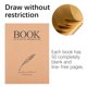 thumbnail image 3 of 2Pcs Kraft Paper Sketchbook Retro Sketch Pad HandPainted Thick Art Drawing Coil Notebook, 3 of 3