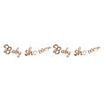 thumbnail image 4 of Maytalsory String Shower Banner With Unique For Memorable Baby Shower Baby Shower Banner Paper Stand-out Good Demonstrating Effect Rose Gold babyshower 2Set, 4 of 5