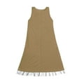 thumbnail image 4 of Summer Dresses for Women 2025, Casual Summer Dresses for Women,Women's Oversized Casual Dress Comfortable Loose Fit Cuffless Elegant Daily Wear Trendy Flowy Soft Fabric, 4 of 4