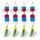 thumbnail image 1 of Anzuelo Gancho de pesca de 4 piezas Jig de pesca suave señuelo Wobbler cebo de pesca para carpa baja Abody Anzuelo, 1 of 7