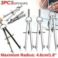 thumbnail image 2 of 3-1pcs Professional Compass Drawing Circle Tools For Mathematical Geometry And Artistic Drawing Metal Durable Compass 2pcs, 2 of 6