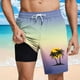 thumbnail image 5 of Pantalones Cortos Casuales para Hombre Imprimir con Bolsillos Pantalones de Playa de Cintura Elástica, Pantalones Cortos de Cintura Elástica para Hombre, 5 of 5