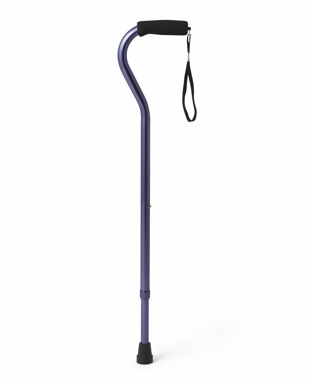Medline Offset Handle Fashion Canes, Purple