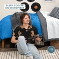 thumbnail image 6 of Bare Home 1800 Collection Reversible Down Alternative Comforter, All-Season, Twin/Twin-XL, Gray/Medium Blue, 6 of 10