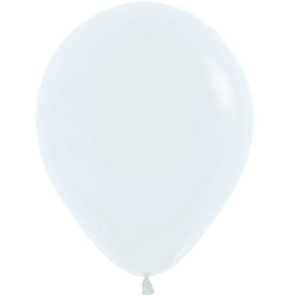 Sempertex Fashion White 5 Inch Latex Balloons Bag of 100  [51002]
