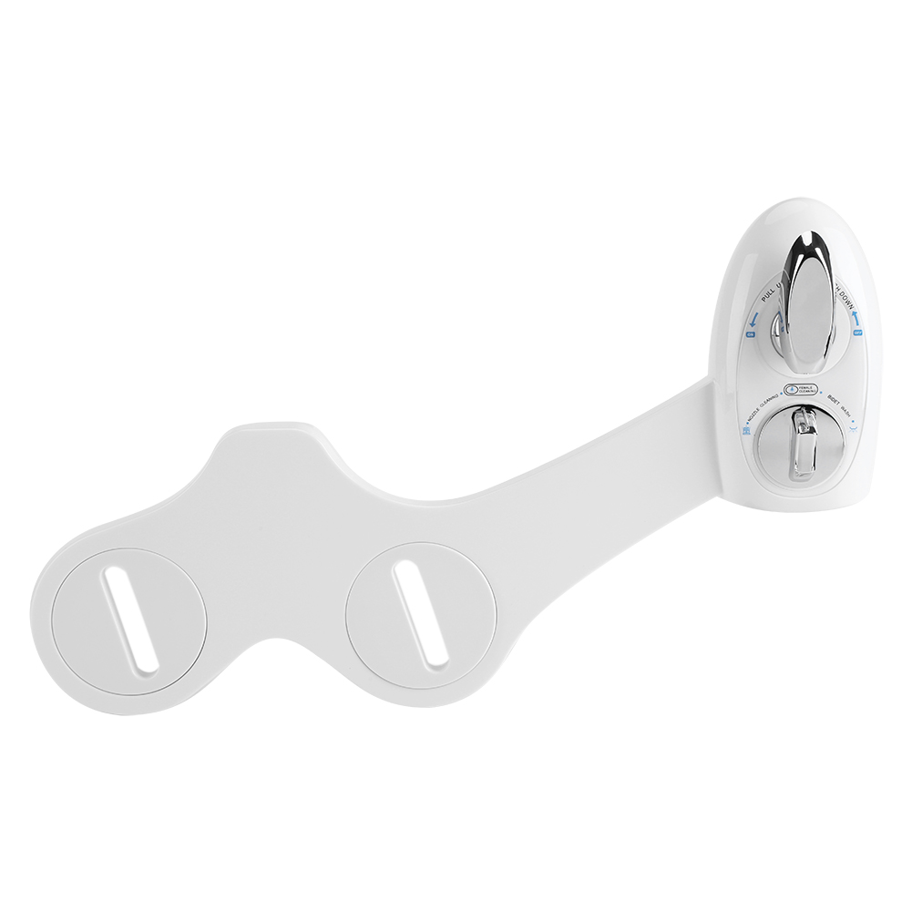 Dioche ABS Non-Electric, Bidet Attachment White with Adjustable Water Pressure