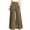 Coffee, variant on QUYUON Comfy Pants for Women Loose Casual Solid Elegant High Waist Wide Leg Pants Trousers Bell Bottoms Trousers Zipper Pants Women Plus Size Pants Skinny Pant Style N-3069 Brown 3XL