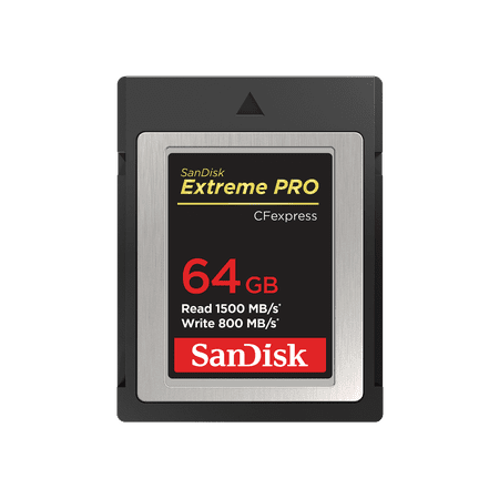 SanDisk 64GB Extreme PRO CFexpress Memory Card Type B - SDCFE-064G-GN4NN