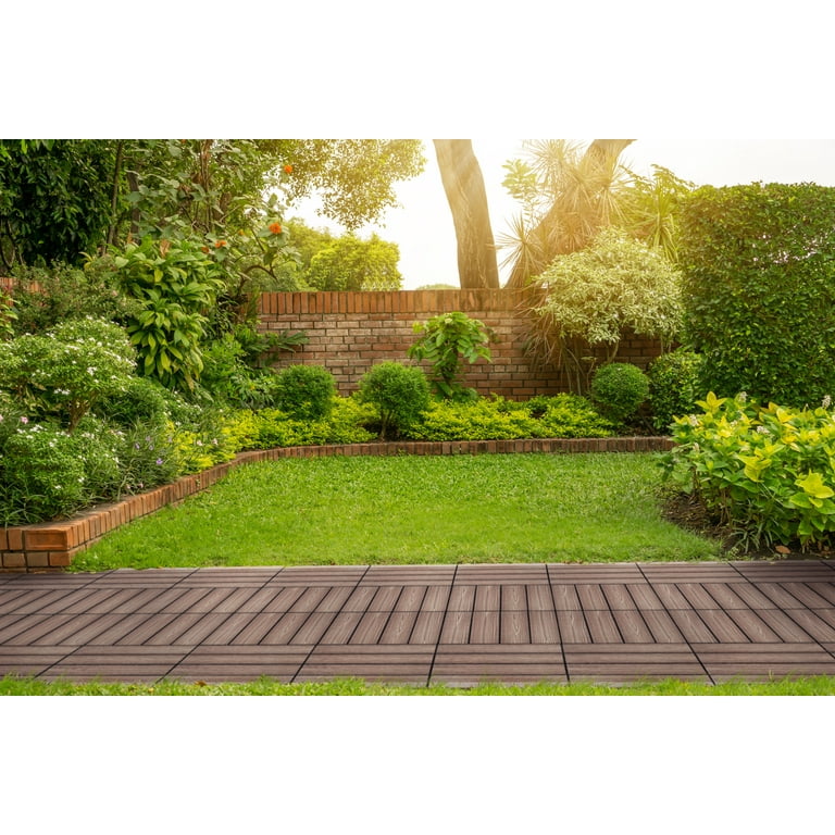 Design House 6-Pack Interlocking Wood Composite 12