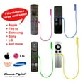 thumbnail image 7 of Perfect Curve Remote Pigtail 4-Pack for TV, Cable, Space Heaters, Ceiling Fans, Humidifiers (2 Purple & 2 Yellow), 7 of 7