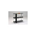thumbnail image 2 of KB SC-6095-BK 41 x 47 x 16 in. Serving Cart - Chrome & Black, 2 of 5