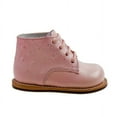 thumbnail image 2 of Josmo Unisex Baby Walking Shoes, First Walker Shoes, Genuine Leather Classic Smooth Ostritch Infant Shoes, Matte Pink Ostrich, Size: 7.5, 2 of 6