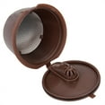 thumbnail image 6 of 2 Pcs Home Reusable Coffee Capsules Pod Filter Cups With Spoon Brush, 6 of 8