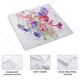 thumbnail image 3 of Watercolor Wildflowers Spring Summer (4) Towels for Bathroom, Kitchen, Gym, Towels, Soft, Highly Absorbent, Hanging Towel with Hanging Eyelet, 3 of 8