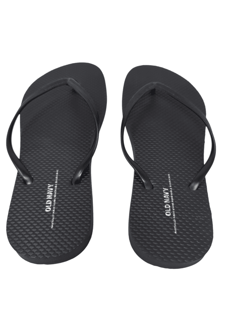 Old Navy Slip On Sandals Faux-Leather Slide Sandals | Old Navy main image 4