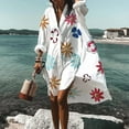 thumbnail image 2 of 2025 Maillot de Bain pour Femmes Blouse de Plage Robe d'Affaires avec Poches Bikini Tenue de Plage Robe en Jean de Plage, 2 of 7