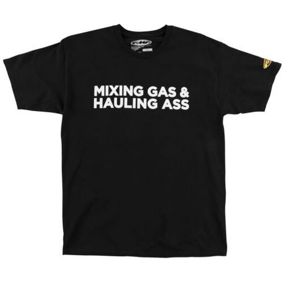 FMF Men's Gass Tee 2.0 Black Large
