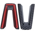 thumbnail image 2 of Embellecedor de volante de fibra de carbono para Mazda 3 Hatchback Sedan CX-30, 2 of 14