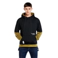 thumbnail image 4 of Contrast Color Pullover Hoodie Mens Patchwork Hoodies Men, 4 of 6