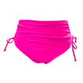 thumbnail image 3 of Women's High Waist Retro Swim Bottom - Full Coverage Bikini Briefs with Nylon Spandex, Basic Solid Design, 3 of 4