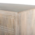 thumbnail image 7 of Sarah Solid Wood Hand-Carved Executive Desk in Brushed Ivory Finish, 7 of 7