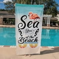 thumbnail image 2 of See You At The Beach - beach towel, 2 of 3