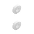 thumbnail image 3 of Yuarrent Tira de calafateo para pared, cinta de sellado para bañera, cocina, baño, borde de pared, pegatina de sellado de PVC impermeable Blanco L 2piezas Yuarrent CBP141907, 3 of 6