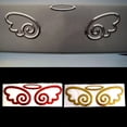 thumbnail image 5 of Walbest Car Sticker - Cute 3D Angel Wings Silver Sticker Vehicle Body Logo Decal Decoration, 5 of 7