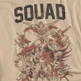 thumbnail image 3 of Justice League Squad 2 Kids T Shirt (X-Large) for Youth Toddler Boys and Girls, Sand, 3 of 5