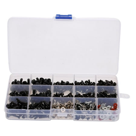 

RC Screw Assortment Set Hardware Fasteners for HSP 1:10 Car Accessories DIY Upgrade Update Parts
