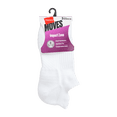 thumbnail image 2 of Hanes Womens No-Show Tab Socks, 3 Pairs, Moves Impact Zone Athletic Socks for Women, 2 of 9