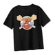 thumbnail image 5 of Camiseta de mujer Tops de manga corta Tops negros con cuello redondo para uso diario deportivo Yuyangstore Camiseta para mujer, 5 of 8