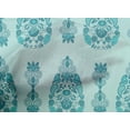 thumbnail image 4 of oneOone Organic Cotton Voile Fabric Leaves & Floral Ethnic Print Fabric By The Yard 42 Inches Wide, 4 of 4