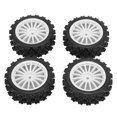 thumbnail image 1 of RC Wheel Tires, For 1/10 Wheels Tires Cushioning Performance Rubber Material  For TT01 03, 1 of 8