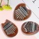 thumbnail image 1 of Kalimba Thumb Piano Set de 3, 8 teclas Mbira Finger Piano Instrumento musical portátil Phoenix Love Pattern Kalimba Piano Estudio Instrucción Regalo, 1 of 3