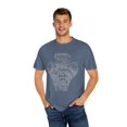 thumbnail image 4 of Retro Classic Car Shows Enthusiasts Graphic Gift Vintage Track Engine Illustration Men Women Unisex Garment-Dyed T-shirt, 4 of 4