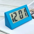 thumbnail image 5 of Car Clock, Mini Electronic Clock, Bedside Clock, Promotional Gift, Cute Student, Small Triangles, LCD Display, Battery Powered, Temperature Humidity Measurement, Plastic, Multi-placement Methods, 5 of 6