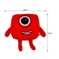 thumbnail image 4 of ZMLEVE Numberblocks Plush Toys Number Stuffed Dolls Movie Tv Series Cartoon Educational, 4 of 5