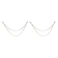 thumbnail image 3 of Minnieouse Punk Pants Chain Women Accessories Jean Concert Chains Music Multilayer Wallet Party Rock Keychain Decor Decorations plata 40-50cm 2piezas, 3 of 6
