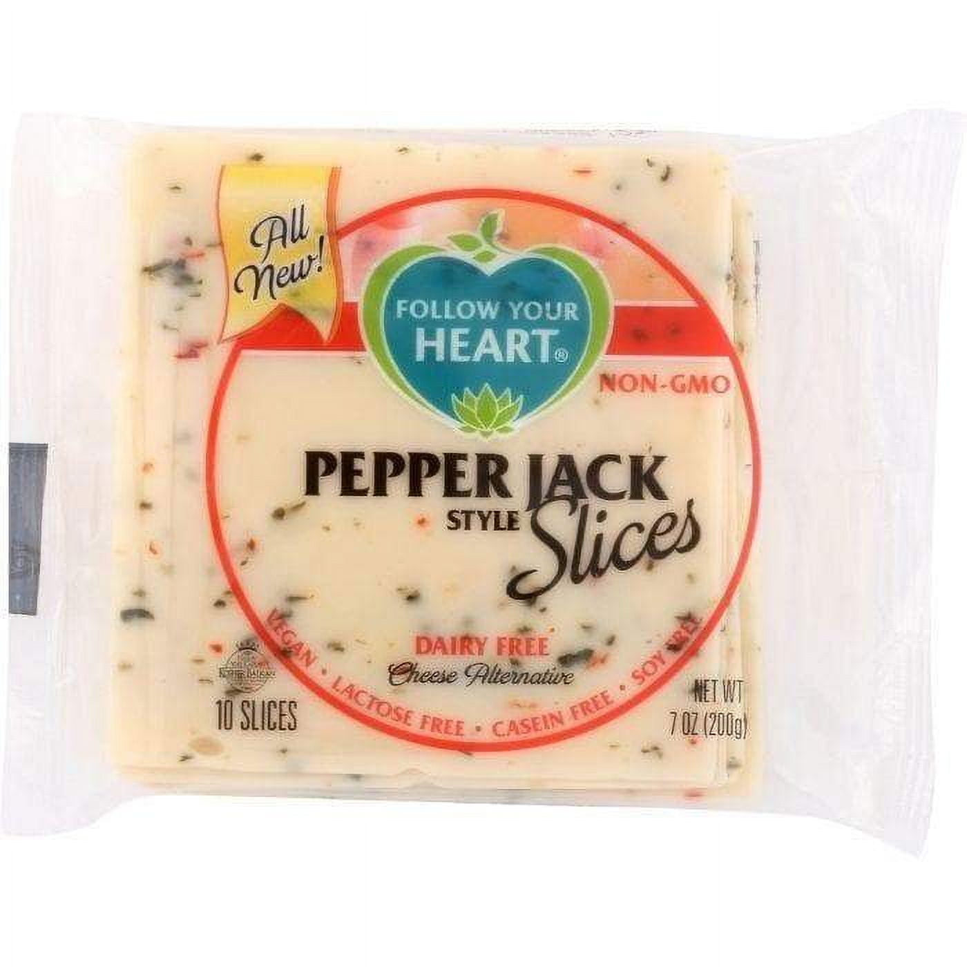 Follow Your Heart Slices Mozzarella Cheese Alternative, 7 Oz.