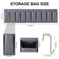thumbnail image 5 of SDFGTstore Waterproof 10 Pocket Bedside Bag Organiser Case for Bedroom Dorm Space-saving, 5 of 9
