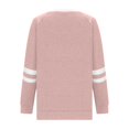thumbnail image 4 of Viikei Womens Sweatshirts with No Hood,Hoodies for Women Plus Size,Women's New Long Sleeve Round Neck Line Casual Jacket Pink S, 4 of 6